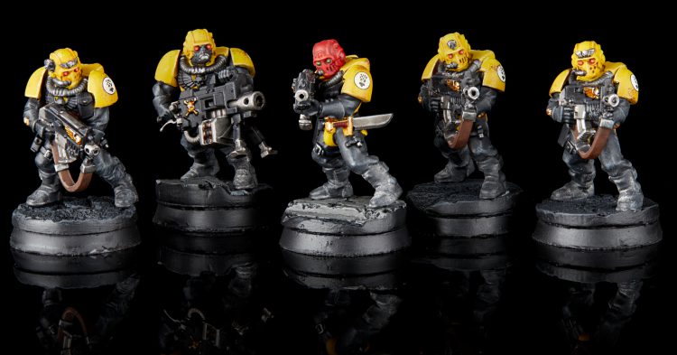Imperial Fists Scout Squad