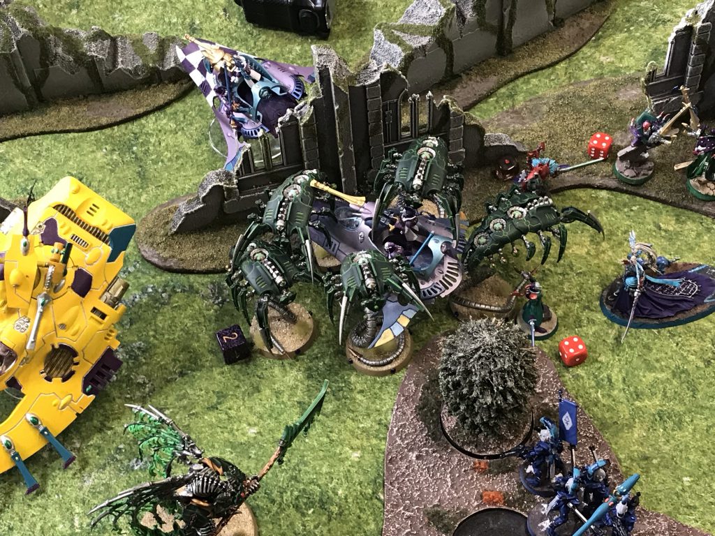 Wraiths Devour some Harlequins