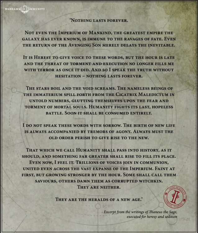 Faith & Fury Prophecy