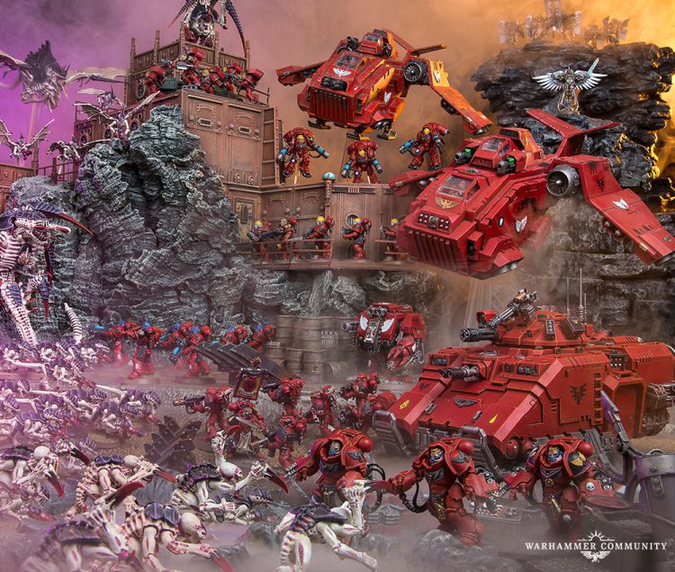 Blood Angels vs Tyranids