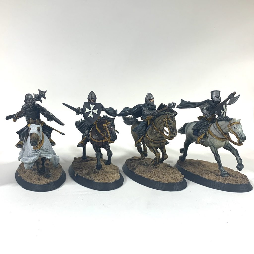 Milites Christi Knights with lances