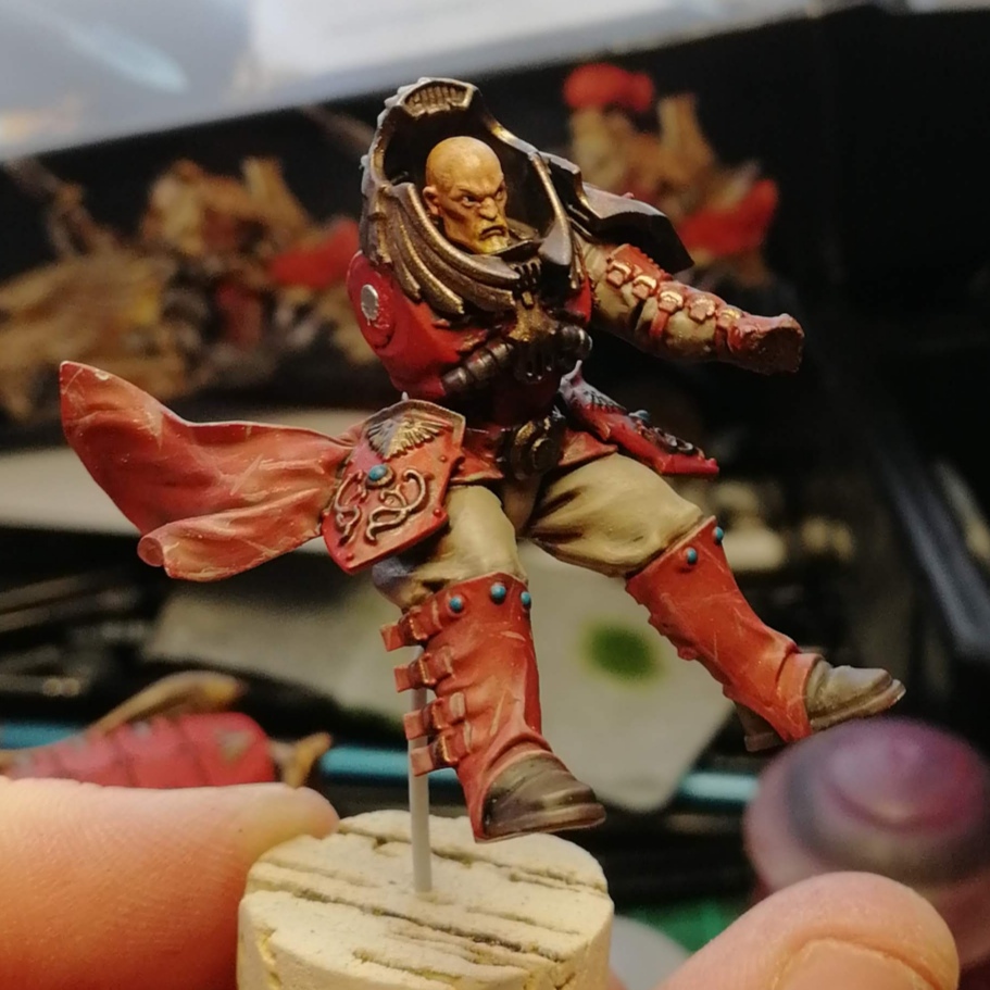 Custodes Jetbike Captain Rider