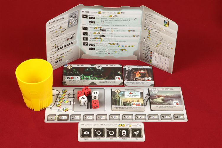 Roll for the Galaxy Tableau