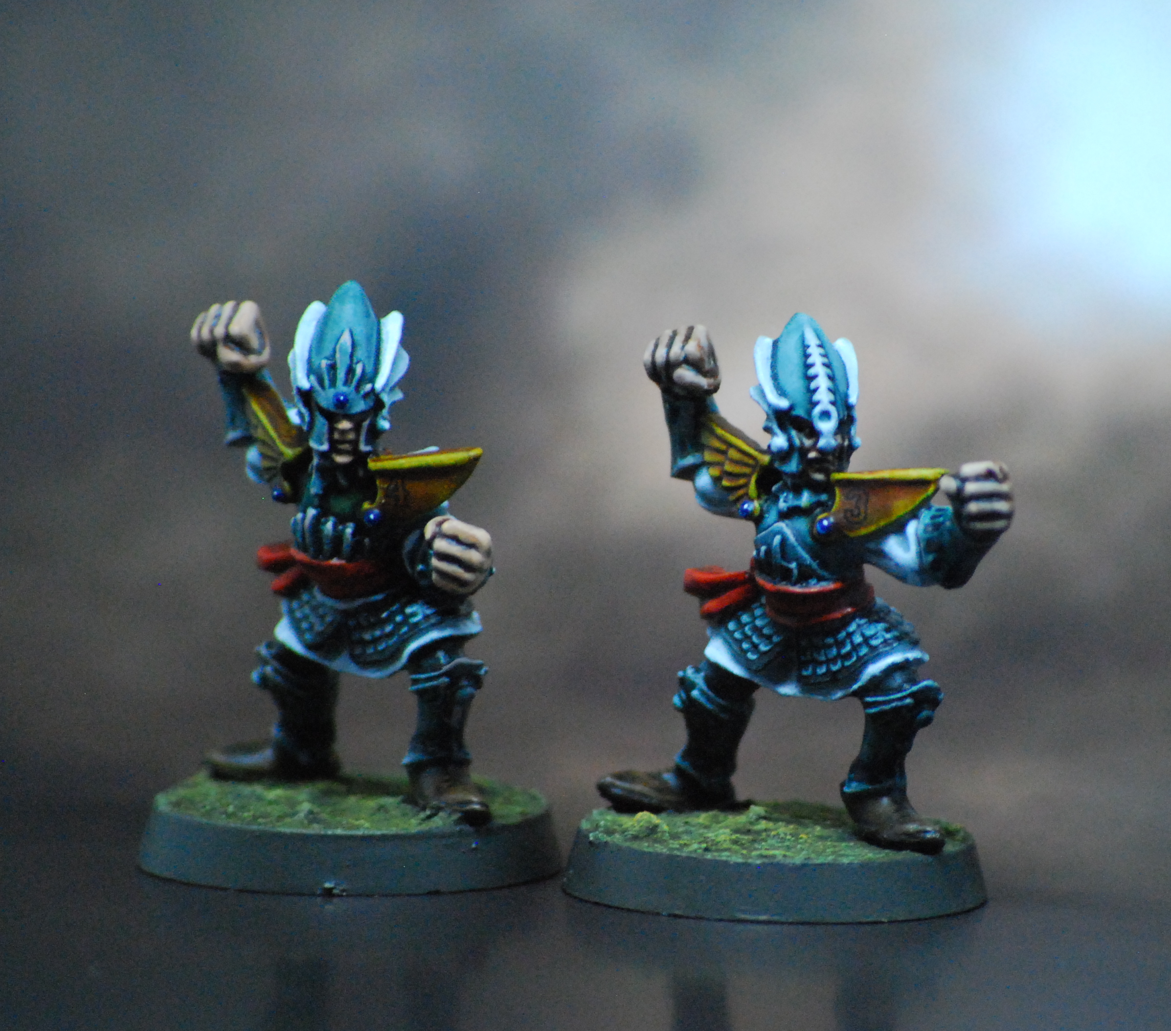 High Elf Blitzers - Painted by ineptmule