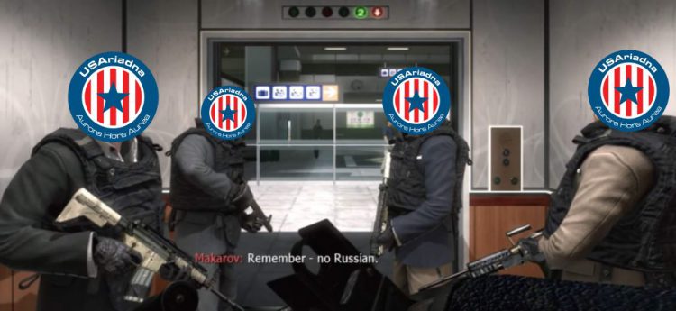 Classic Modern Warfare 2 scene