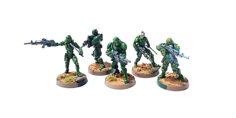 Five Haqqislam Jannissaries