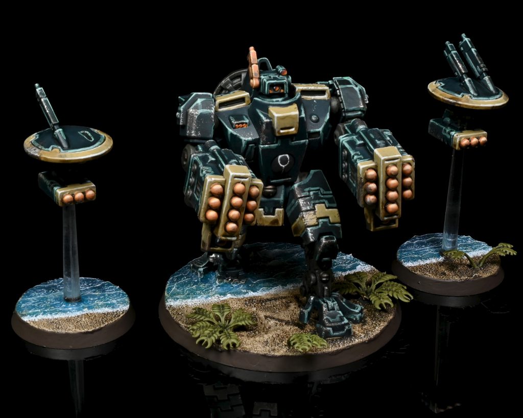 XV88 Broadside Battlesuit. Credit: Rockfish