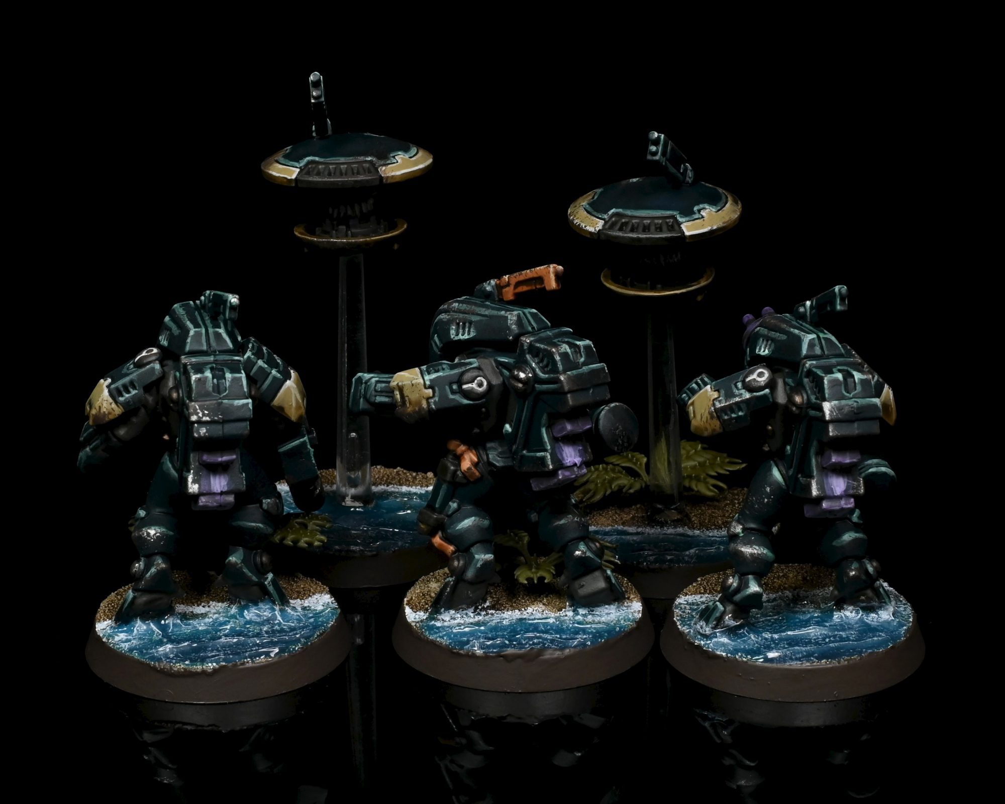 XV25 Stealth Battlesuits. Credit: Rockfish