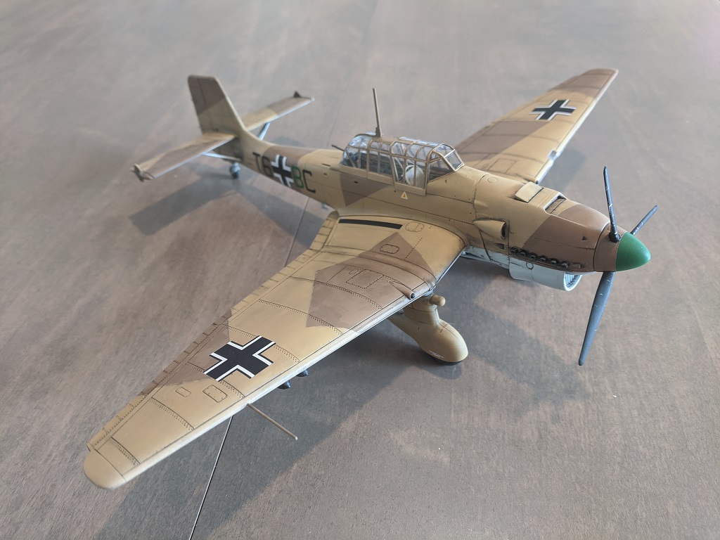 Finished Model Stuka