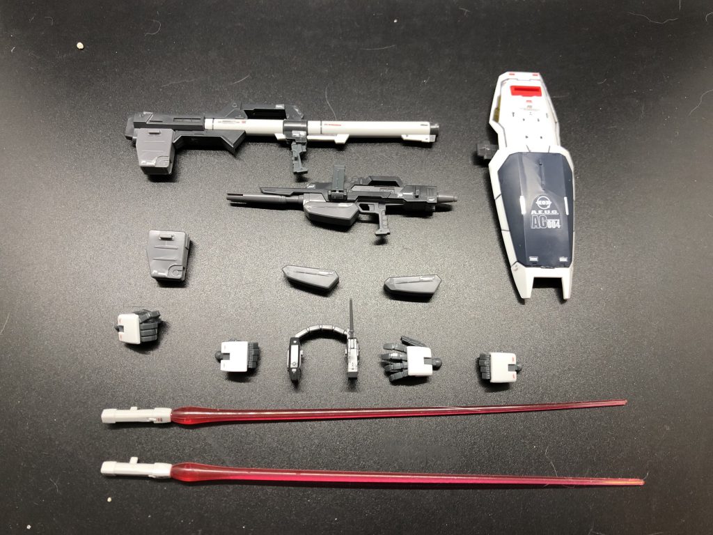 Bandai's RG RX-178 Gundam Mk II. Credit: Greg Chiasson