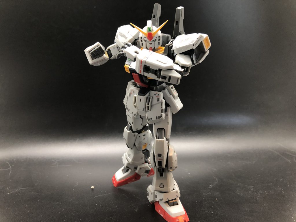 Bandai's RG RX-178 Gundam Mk II. Credit: Greg Chiasson