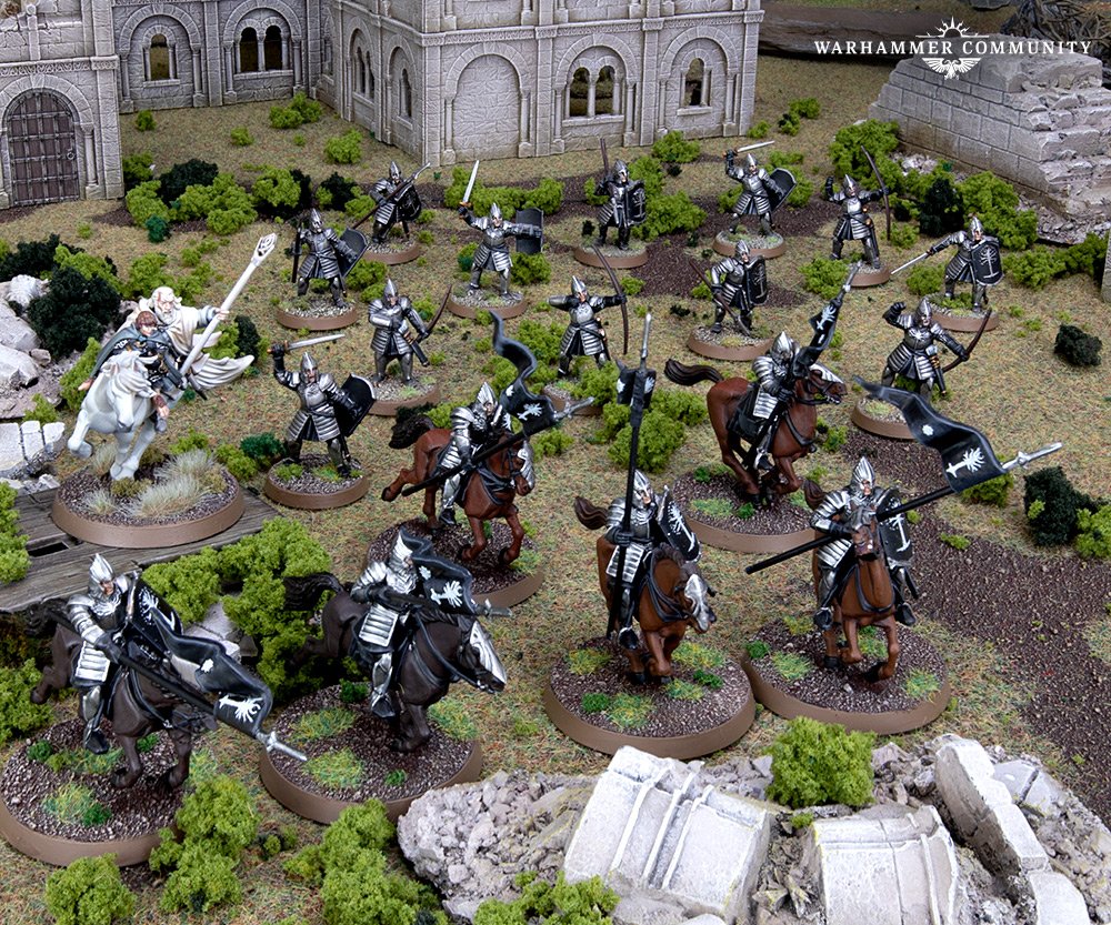 Gondor Battlehost - credit Games Workshop