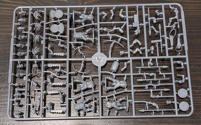 WGA Aztec Warrior Sprue