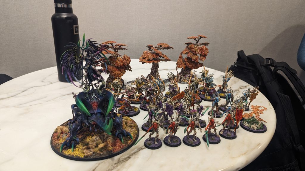A well painted Sylvaneth Army