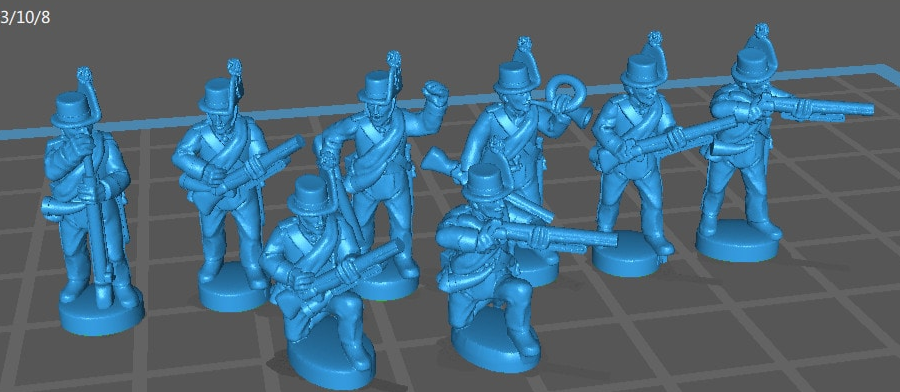 Brunswick Skirmishers by MC Minis
