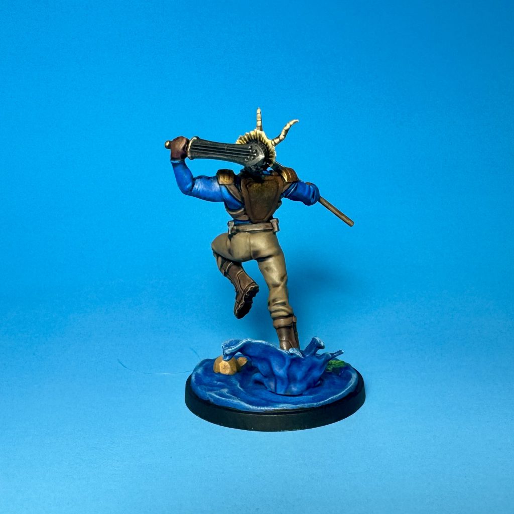 Rival Panels: Battle for the Throne Killmonger, Usurper painted. Credit: McBill.