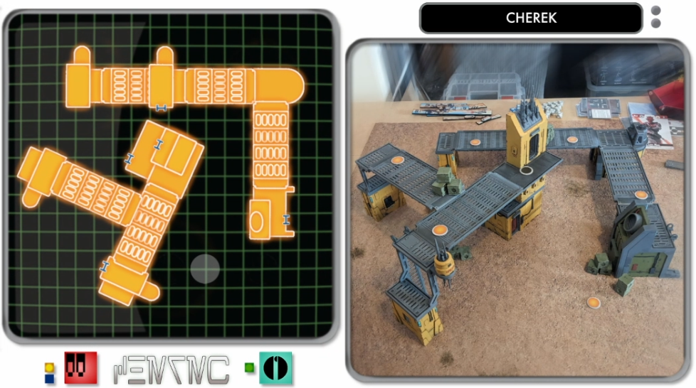 Star Wars Shatterpoint map Cherek, Star Wars Shatterpoint, tom reuhl