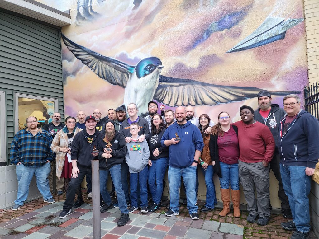 Marvel: Crisis Protocol charity event attendess. Credit: Great Escape Gaming. 