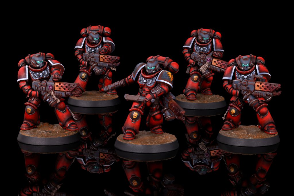 Space Marine Blood Angels Infernus Marines