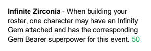 Example cheat for Marvel: Crisis Protocol charity event. Credit: McBill
