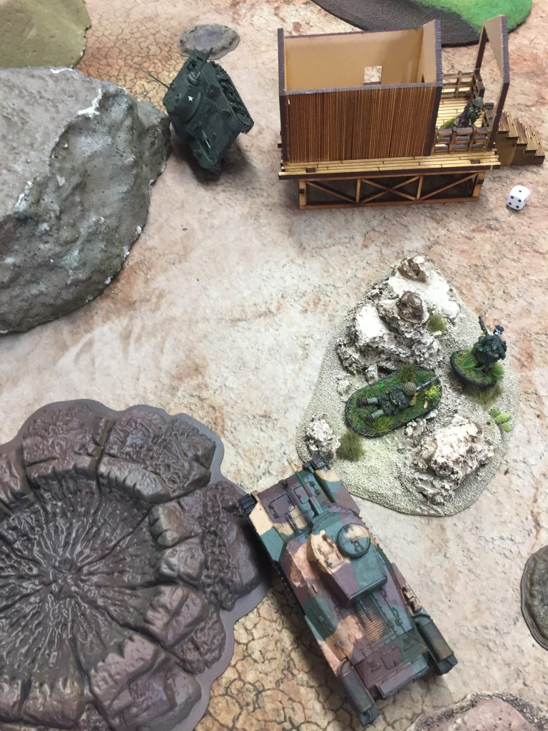 A rare Japanese Tank Kill Credit: Alexander Smith