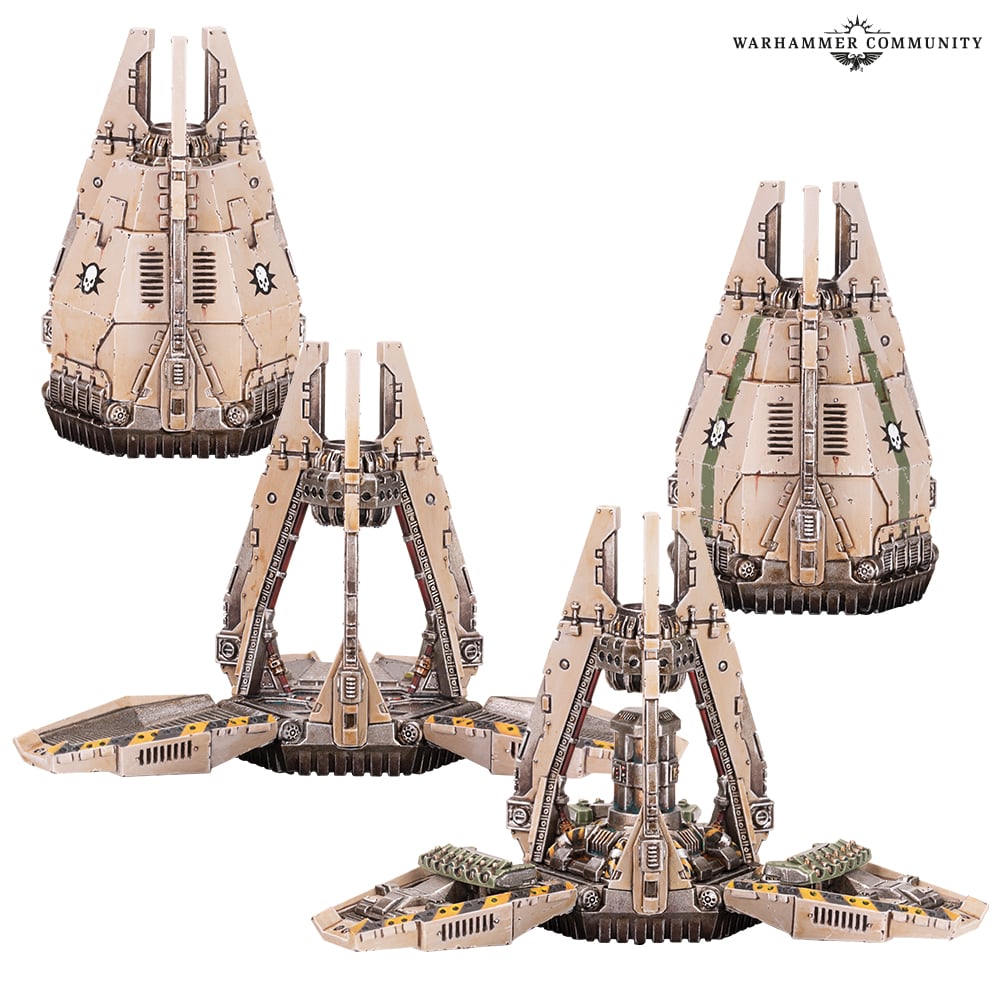 Legion Dreadnought Drop Pods.