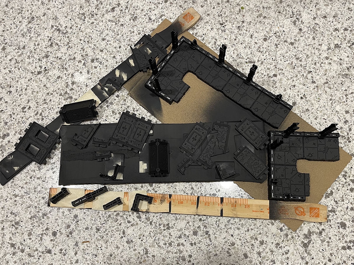 FutureProof Modular Terrain, primed black