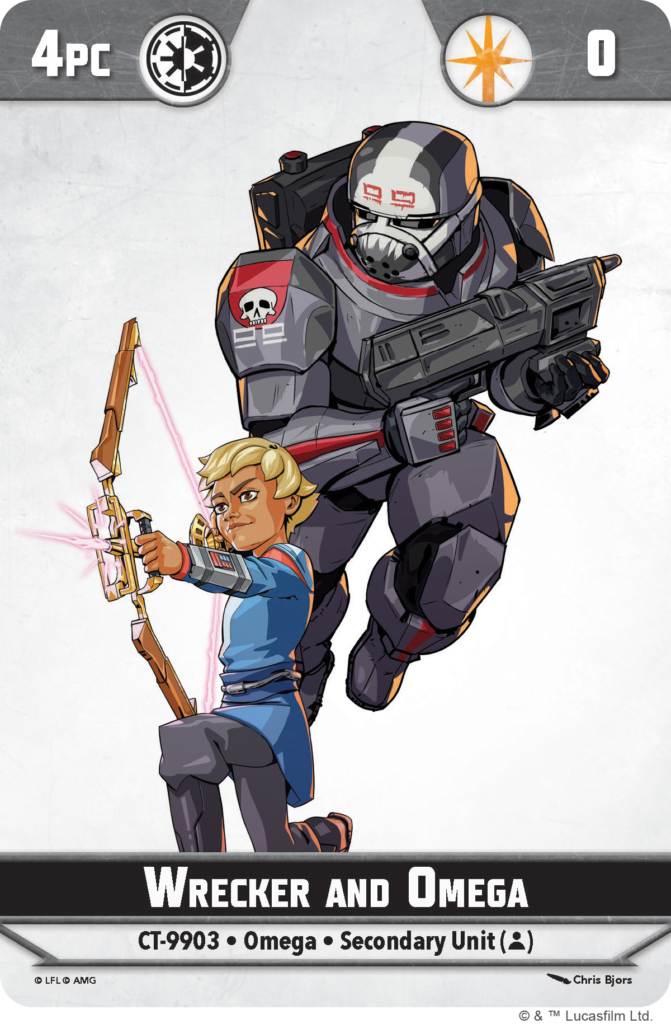 Bad Batch Character Cards. Credit: Atomic Mass Games