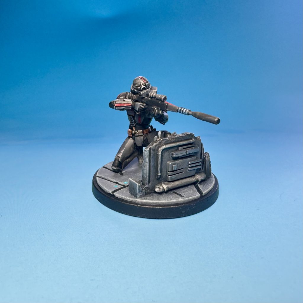 Painted Clone Force 99 Unit Models. Credit: McBill