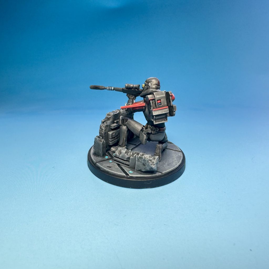 Painted Clone Force 99 Unit Models. Credit: McBill