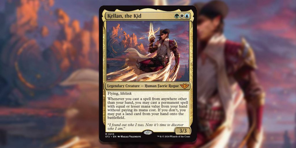 Magic the Gathering card Kellan the Kid
