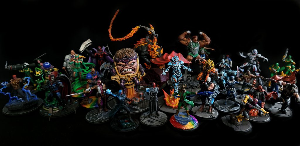 The evil forces of the Cabal for Marvel Crisis Protocol