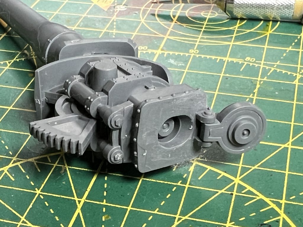 Basilisk breach with shell loaded