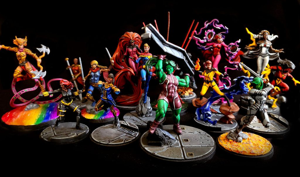 A-Force Assemble for Marvel Crisis Protocol