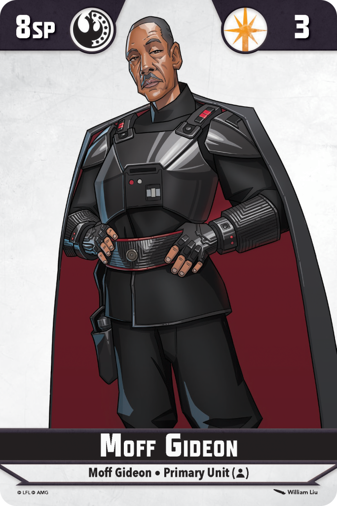 Star Wars: Shatterpoint You Have Something I Want Unit Cards. Credit: Atomic Mass Games