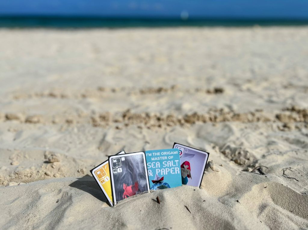 Sea Salt and Paper at the beach