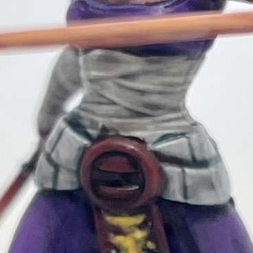 Assaj Ventress painted for Star Wars: Shatterpoint. Credit: McBill