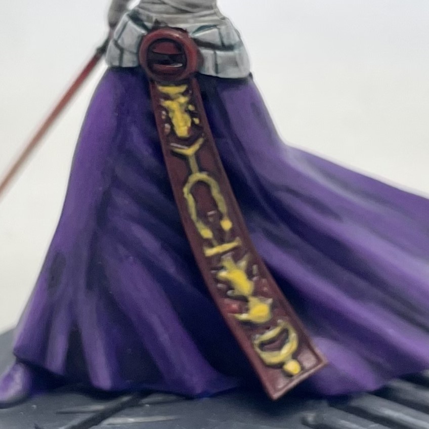 Assaj Ventress painted for Star Wars: Shatterpoint. Credit: McBill