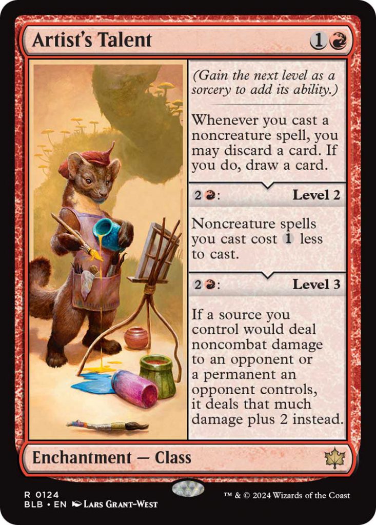 Magic: The Gathering Bloomburrow Artists Talent