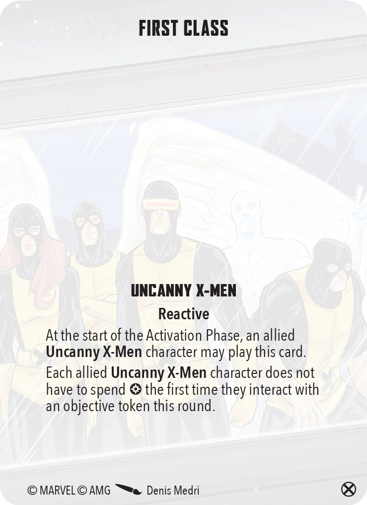 First Class Team Tactic Card