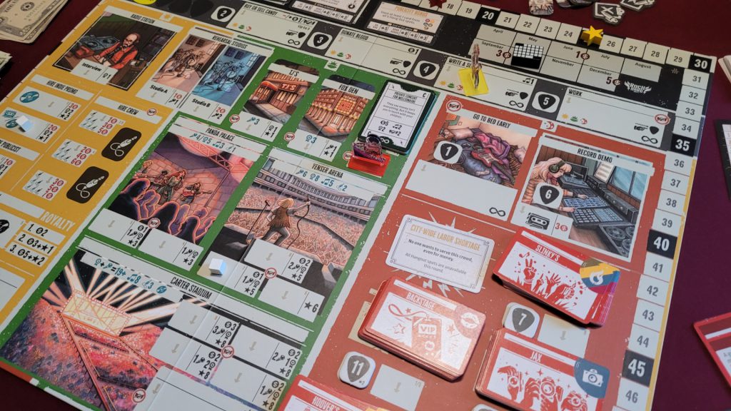 Rock Hard 1977 main board