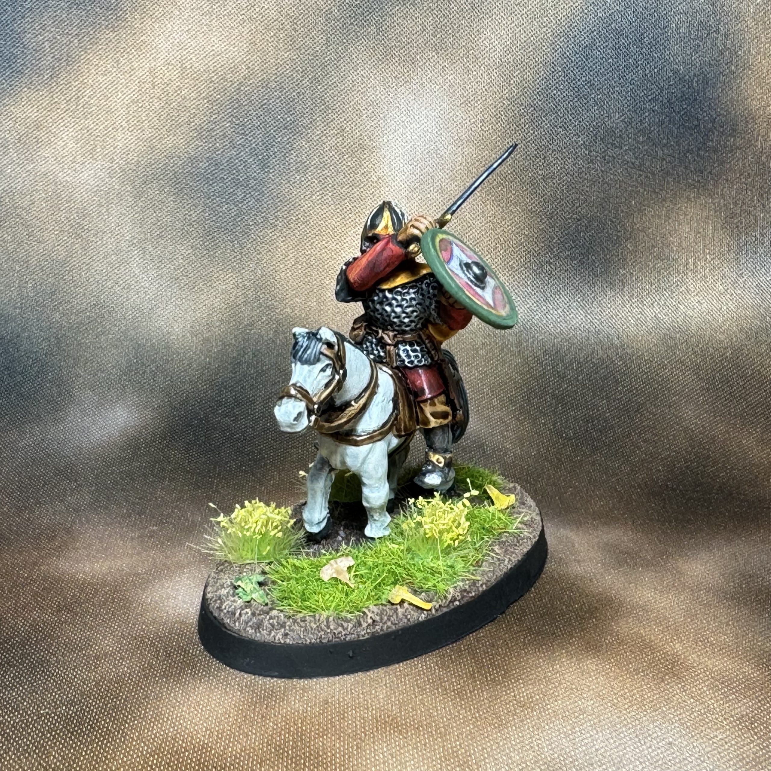 Welsh mounted warlord for SAGA. Credit: McWhat