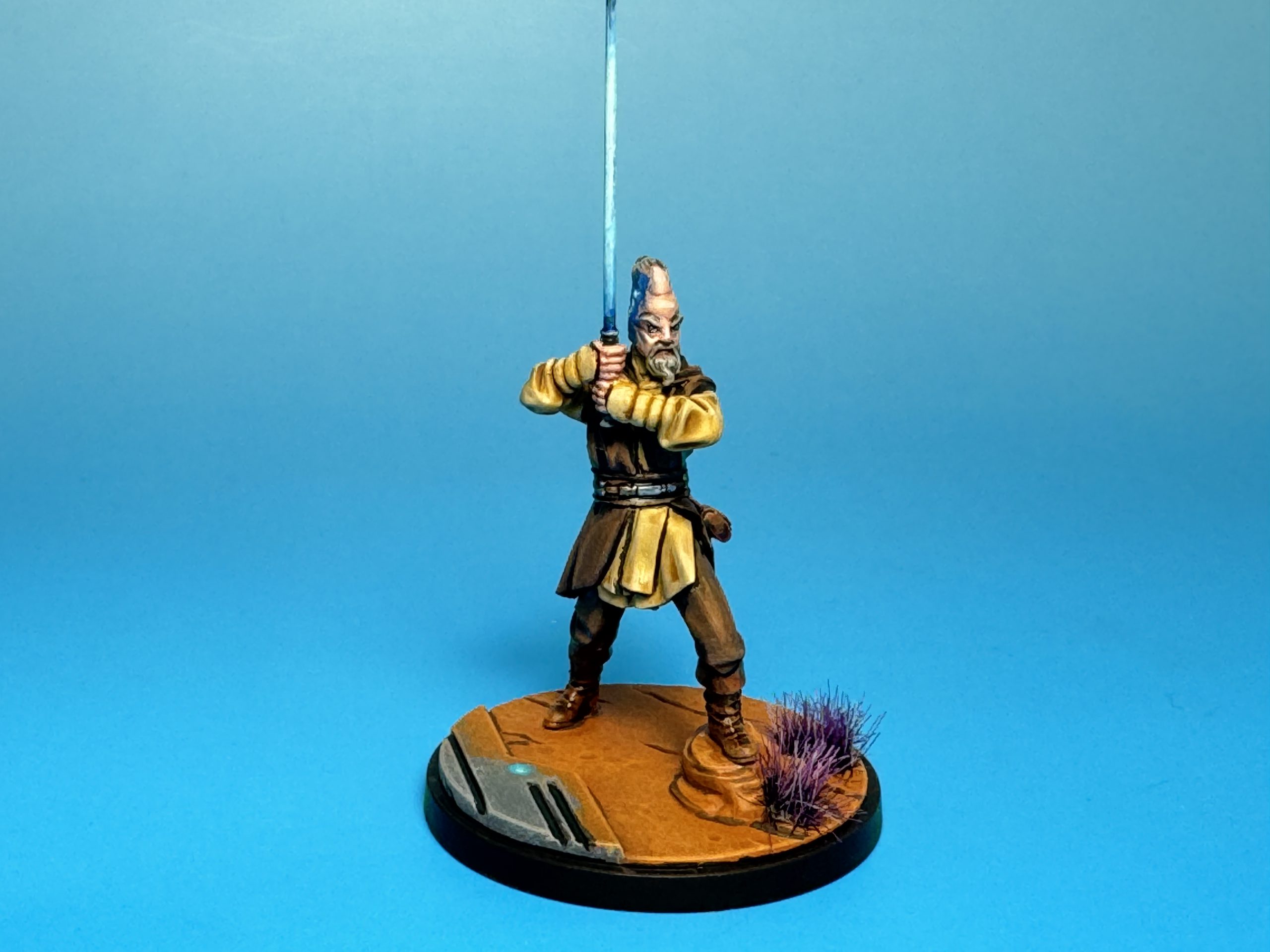 Ki-Adi Mundi painted for Star Wars: Shatterpoint. Credit: Mcwhat