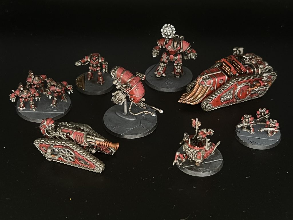Legions Imperialis Mechanicum Taghmata forces
