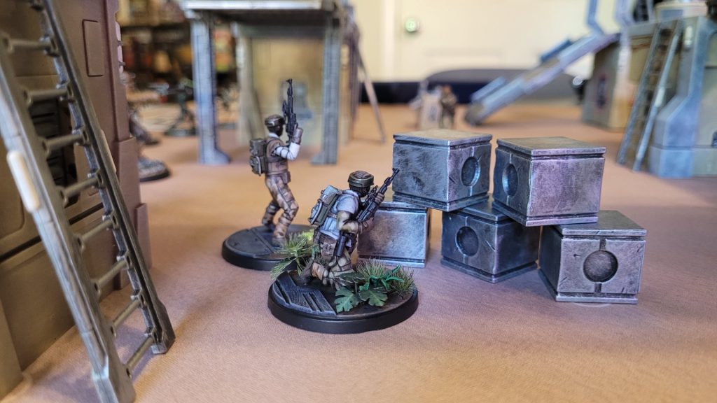 Rebel Commandos in action