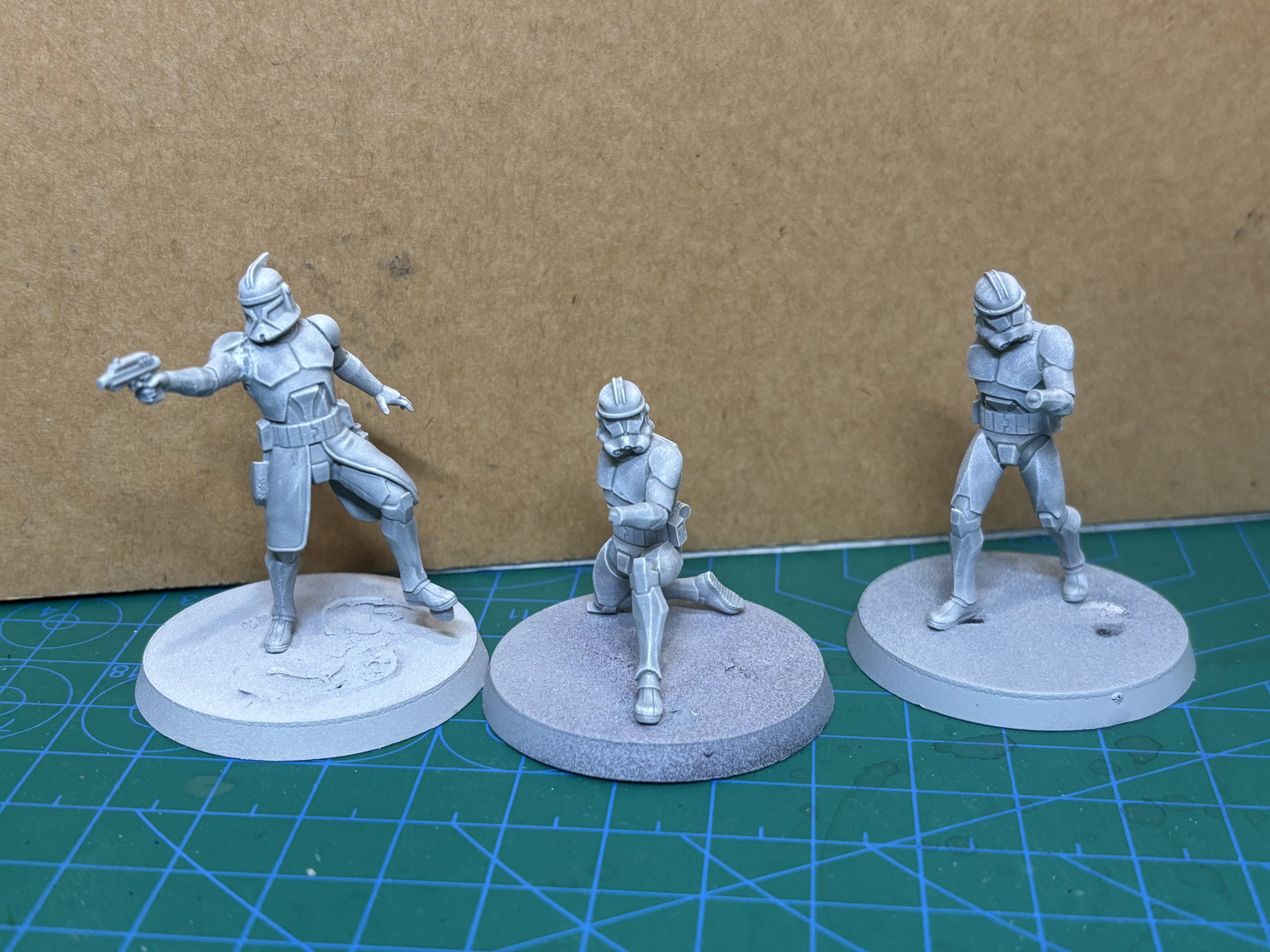 Illustration of Step 3 of clone armor painting process