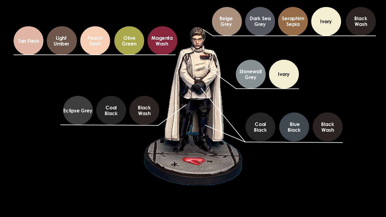Orson Krennic tutorial image for Star Wars: Shatterpoint. Credit: McWhat