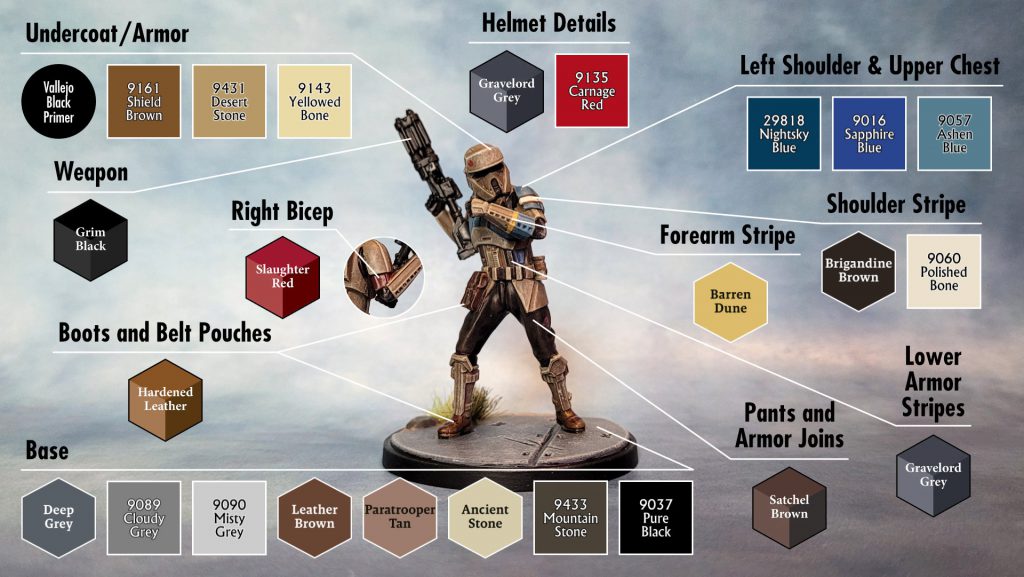 Shoretrooper color guide