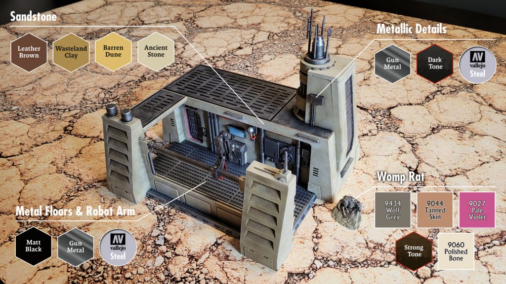 Star Wars Shatterpoint Maintenance Bay color guide