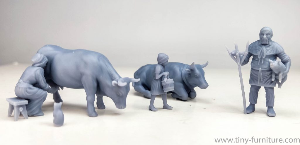 Tiny Furniture Barnyard set